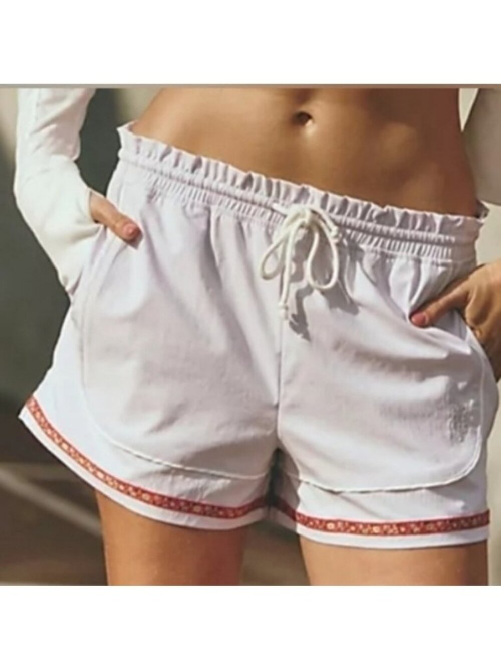 Free People Movement On Set Shorts Embroidered Small New Women's Boho